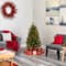 4ft. Pre-Lit West Virginia Mountain Pine Artificial Christmas Tree, Clear LED Lights